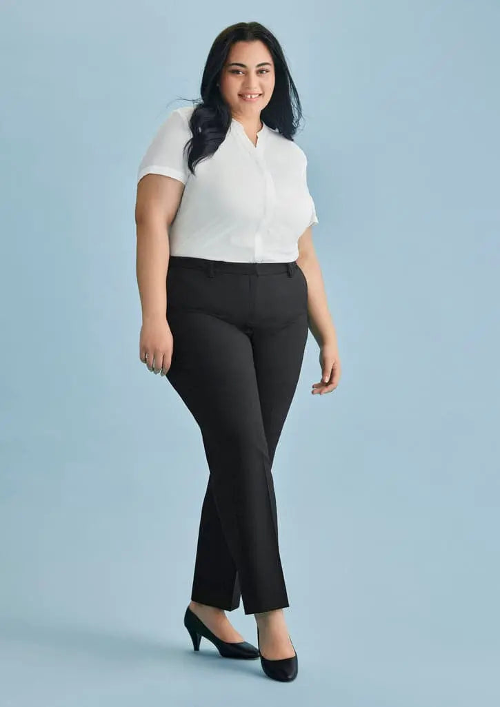Biz Collection Cool Stretch Tapered Leg Adjustable Waist Pant RGP315L - City Workwear