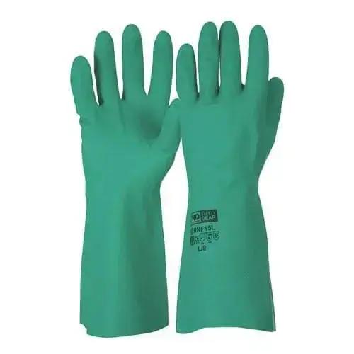 Pro Choice Green Nitrile - Length 33cm X12 - RNF15 PPE Pro Choice S/6