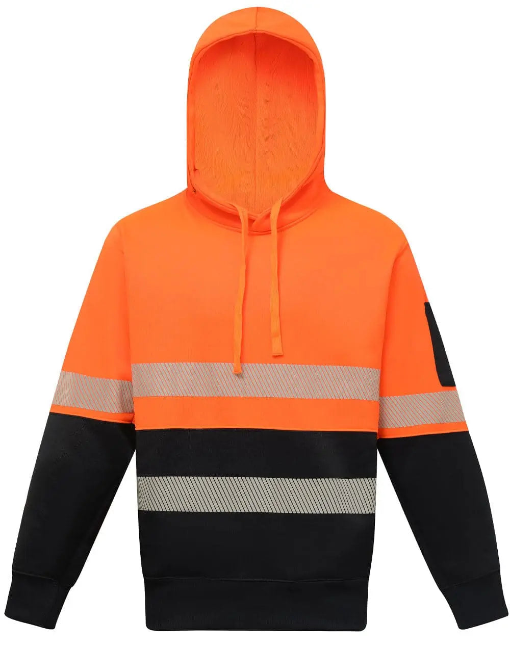 Two Tone Segmented Tape Hi Vis Safety Hoodie SW88 - City Workwear