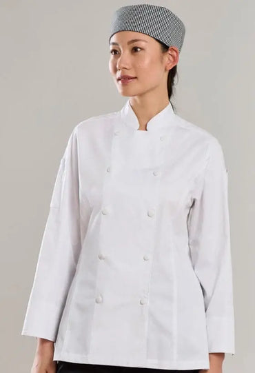 Biz Collection Women's Gusto Long Sleeve Chef Jacket CH430LL - City Workwear