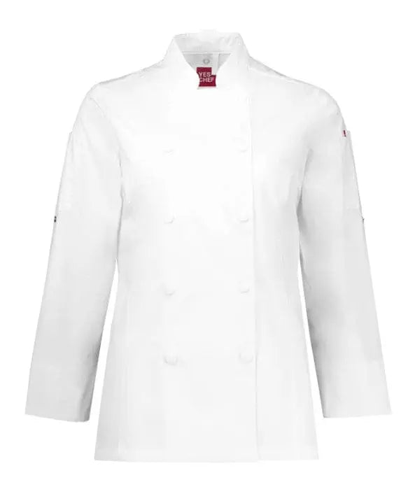 Biz Collection Women's Gusto Long Sleeve Chef Jacket CH430LL - City Workwear