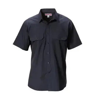 Hard Yakka Permanent Press Shirt Y07591 Work Wear Hard Yakka Midnight S