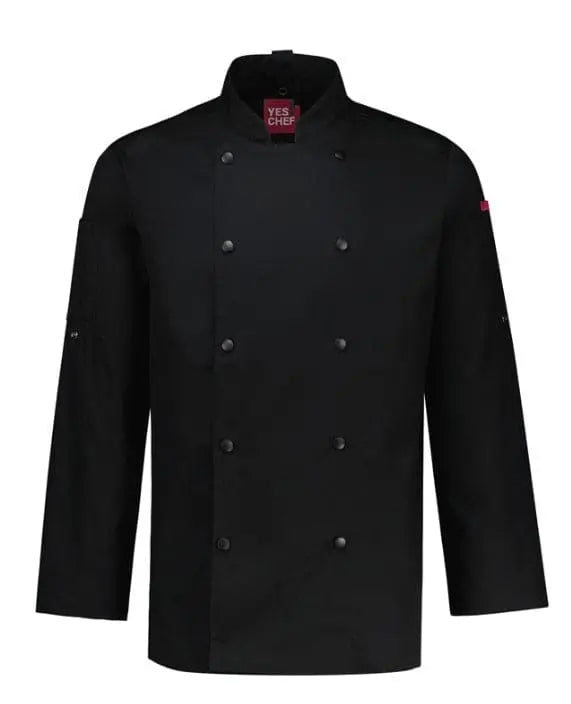 Biz Collection Men's Gusto Long Sleeve Chef Jacket CH430ML - City Workwear