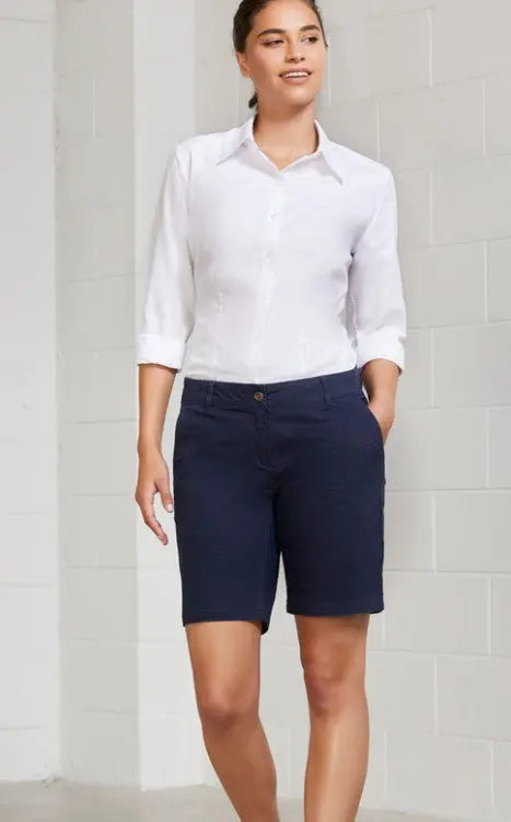Biz Collection Women’s Lawson Chino Shorts BS021L - City Workwear