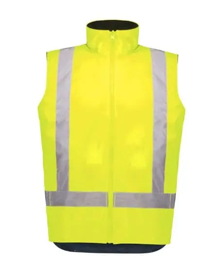 SYZMIK Unisex Hi Vis Waterproof Reversible Vest ZV228 - City Workwear