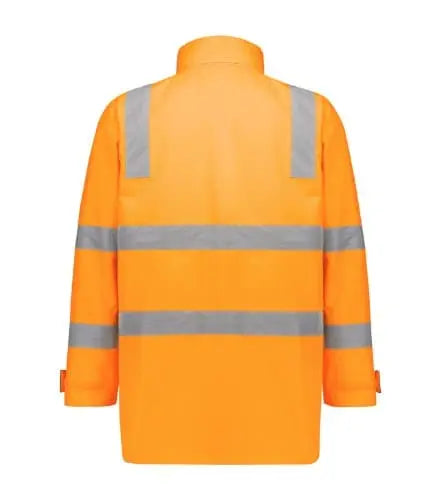 SYZMIK Men’s Unisex Hi Vis VIC Rail 4 In 1 Waterproof Jacket ZJ580 - City Workwear