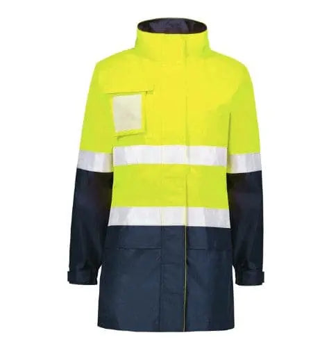 Syzmik Workwear Women's Hi Vis Ultralite Waterproof Jacket ZJ757 - City Workwear