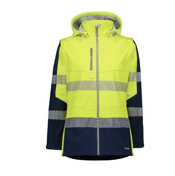 Syzmik Workwear Women's Streetworx 2 In 1 Stretch Softshell Jacket ZJ753 - City Workwear
