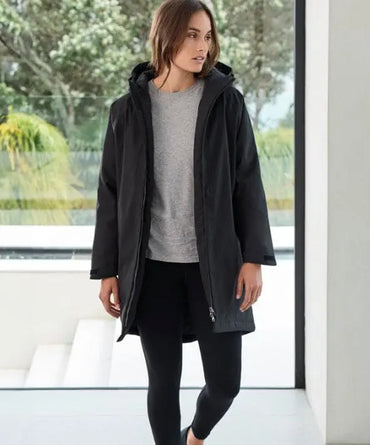 Biz Collection Unisex Sphere Quilted Longline Parks Jacket J428U - City Workwear