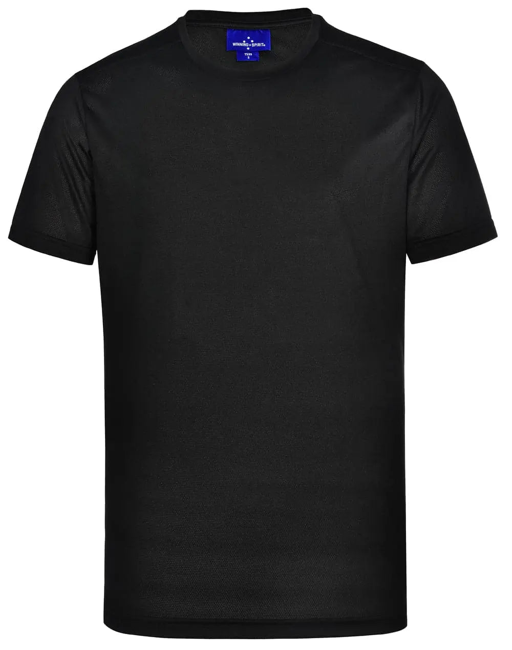 Men's Rapid CoolTM Ultra Light Tee Shirt TS39 Casual Wear Winning Spirit Black XS