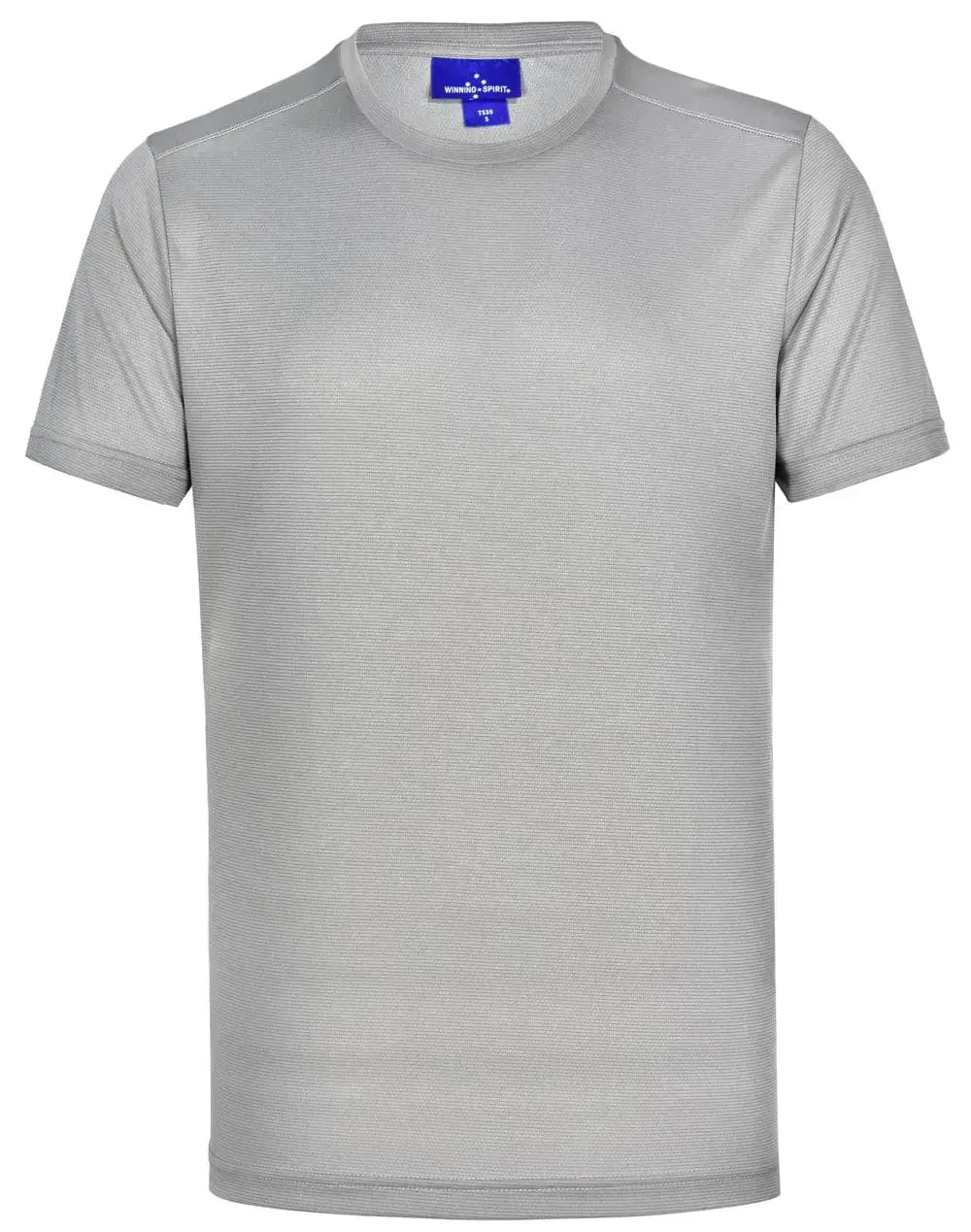 Men's Rapid CoolTM Ultra Light Tee Shirt TS39 Casual Wear Winning Spirit Silver Grey XS