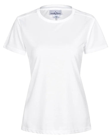 Ladies Rapid Cool TM Ultra Light Tee Shirt TS40 Casual Wear Winning Spirit White 6