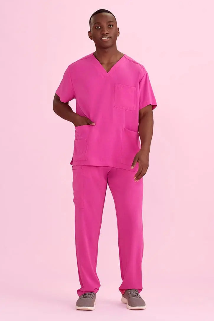 Biz Care Unisex Pink Scrub Pants CSP102UL - City Workwear