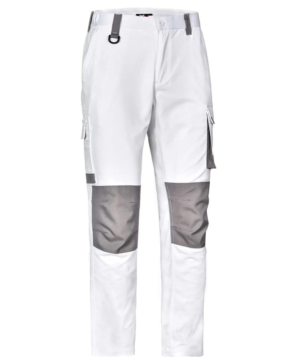 Unisex Utility Stretch Cargo Work Pants WP05 Work Wear Australian Industrial Wear 72R White
