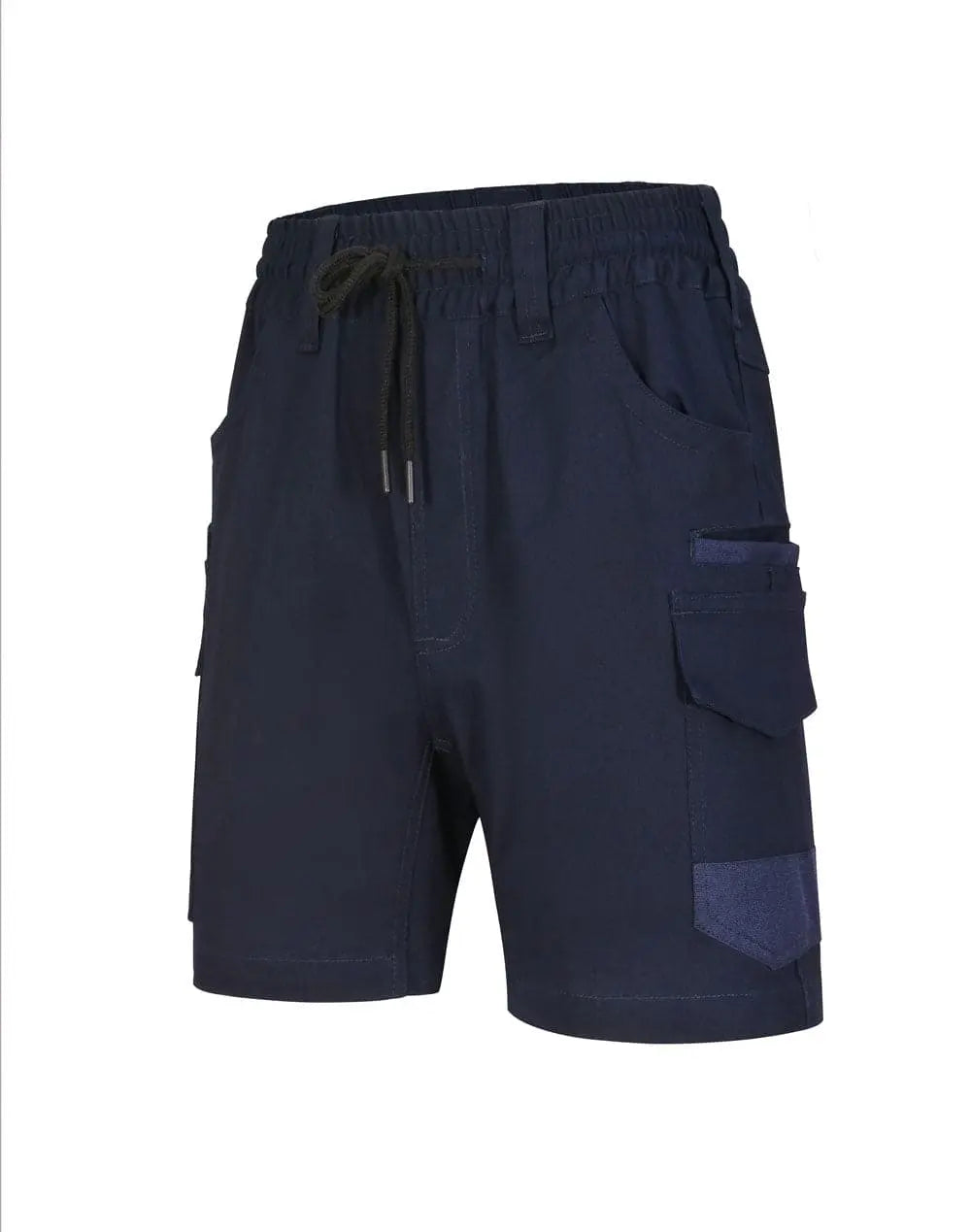 Unisex Cotton Stretch Drill Cuffed Work Shorts WP29 Work Wear Australian Industrial Wear 72R Navy