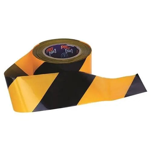 Pro Choice Yellow/black Hazard Tape - YB10075 - City Workwear