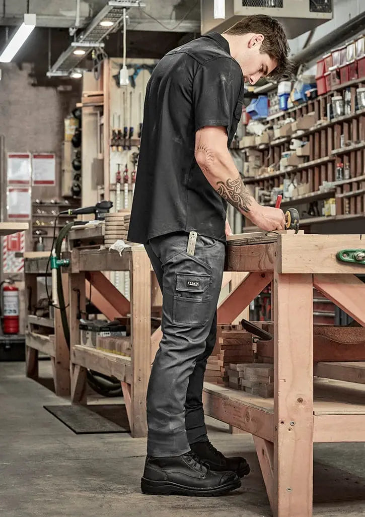 Syzmik Men's Essential Basic Cargo Stretch Pant ZP230 Work Wear Syzmik