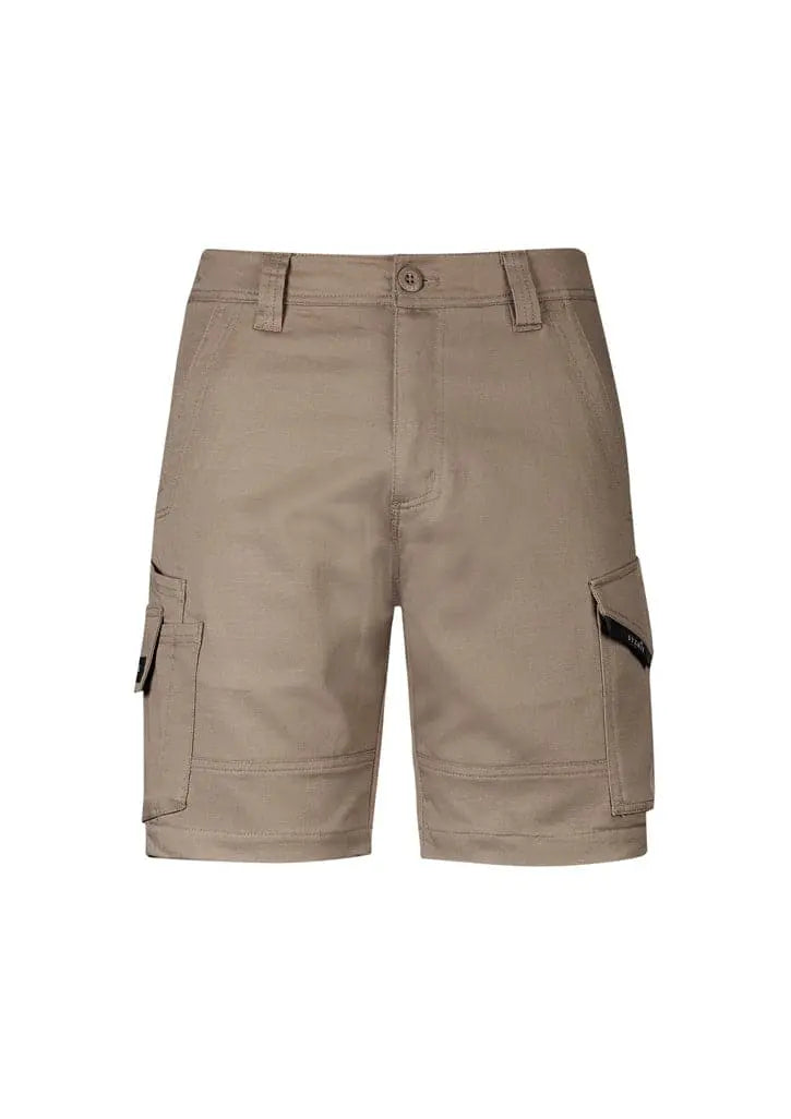 Syzmik Men's Cooling Rugged Stretch Shorts ZS605 Work Wear Syzmik Khaki 72R