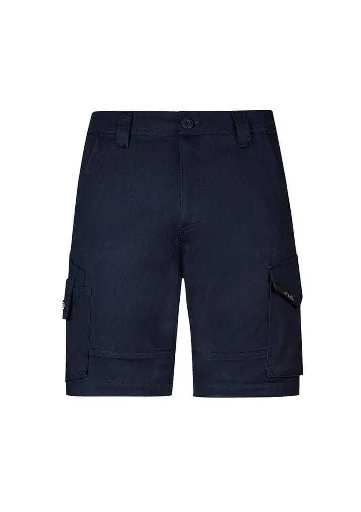 Syzmik Men's Cooling Rugged Stretch Shorts ZS605 Work Wear Syzmik Navy 72R