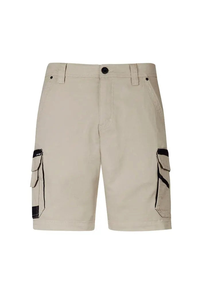 Syzmik Mens Streetworx Heritage Shorts ZS822 Work Wear Syzmik Stone 72R