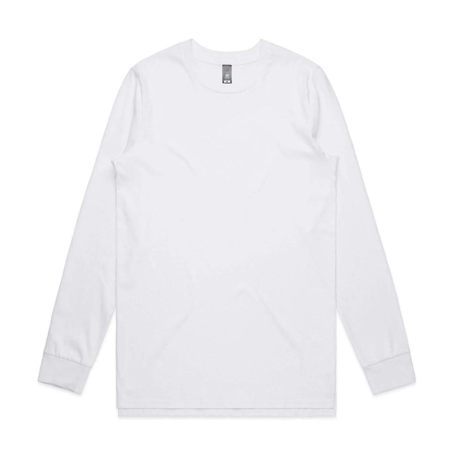 As Colour Men's base L/S tee 5029 Casual Wear As Colour WHITE SML