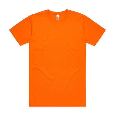 As Colour Men's block tee 5050F Casual Wear As Colour SAFETY ORANGE SML