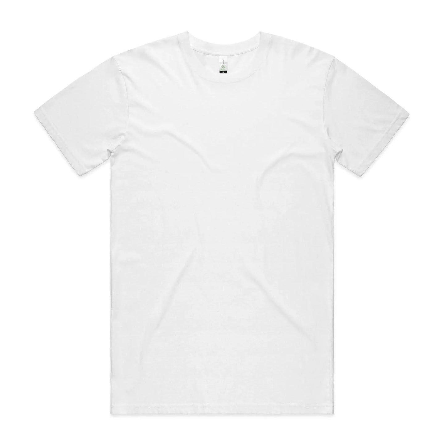 As Colour Men's staple organic tee 5001G Casual Wear As Colour WHITE XSM