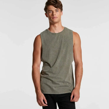 As Colour Men's stone wash barnard tank 5039 Casual Wear As Colour