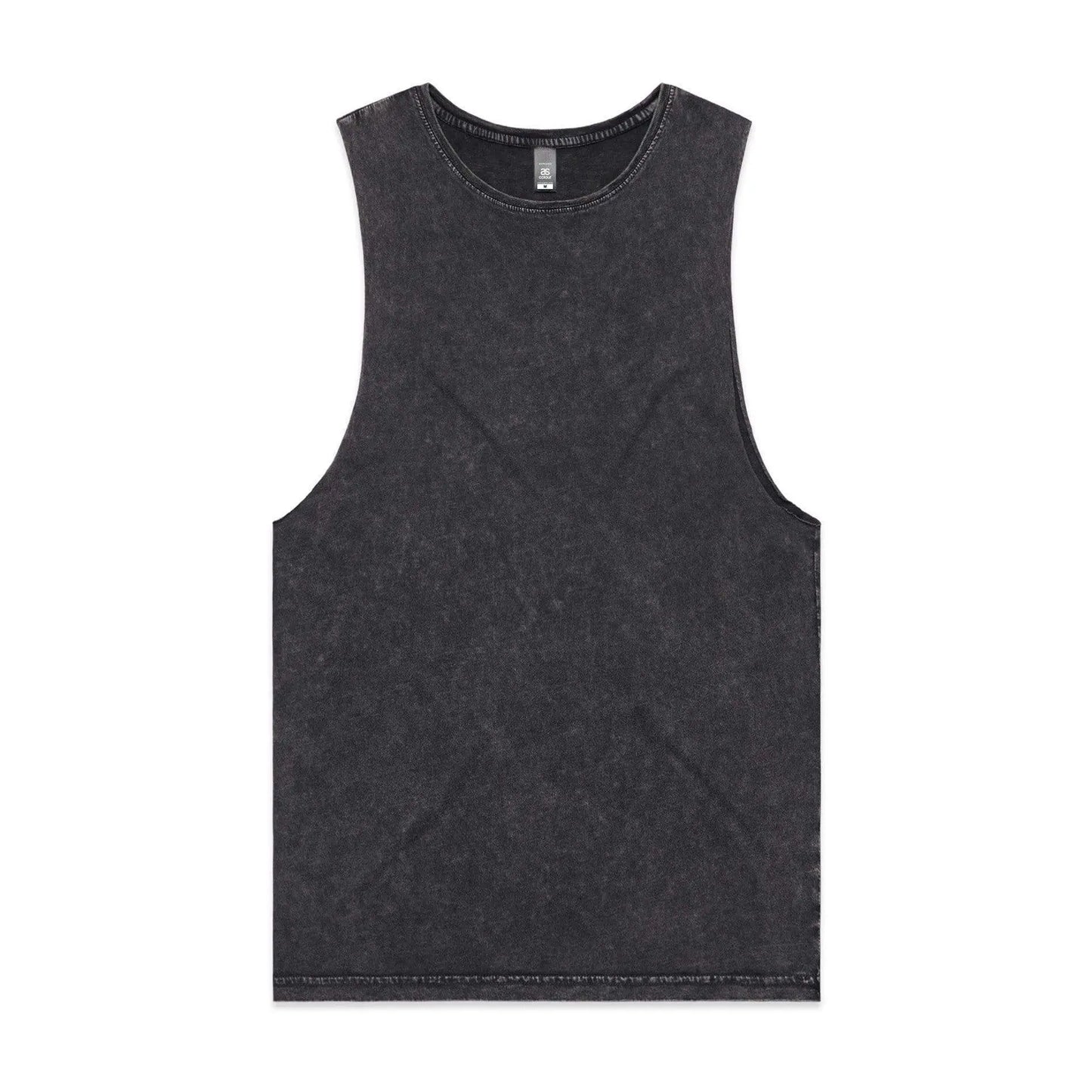 As Colour Men's stone wash barnard tank 5039 Casual Wear As Colour BLACK STONE XSM