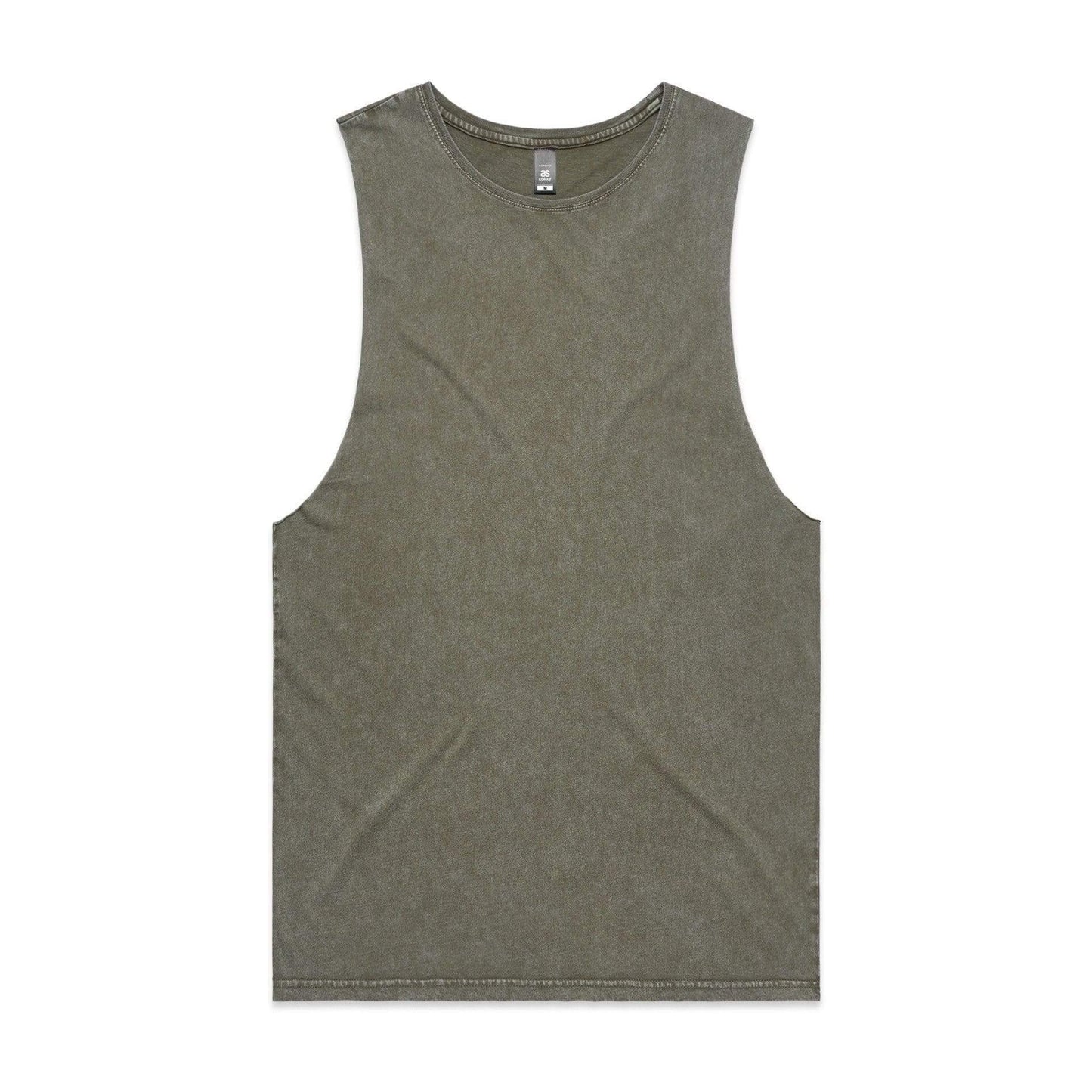 As Colour Men's stone wash barnard tank 5039 Casual Wear As Colour MOSS STONE XSM