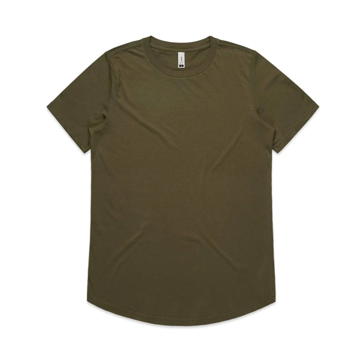 As Colour Women's drop tee 4052 Casual Wear As Colour ARMY XSM