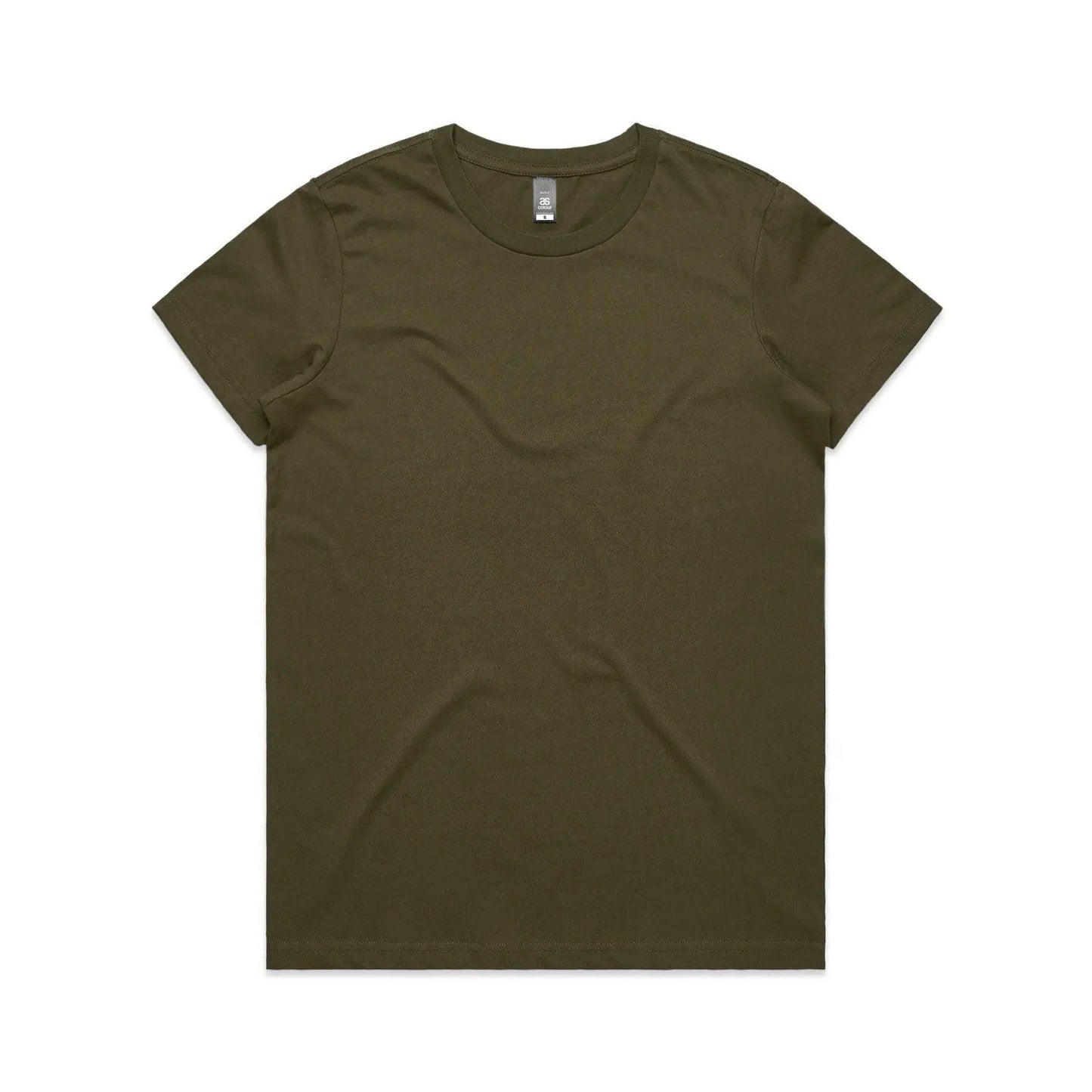 As Colour Women's maple tee 4001 Casual Wear As Colour ARMY XSM
