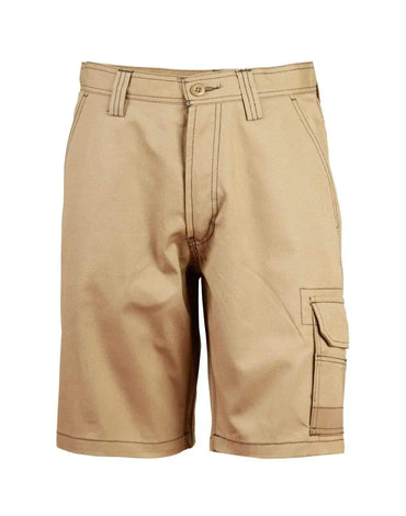 Cordura Semi-fitted Cordura Work Shorts WP21 Work Wear Australian Industrial Wear 72R Khaki