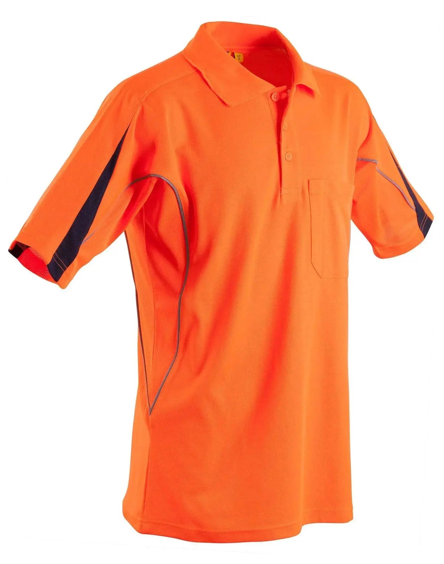 Hi-vis Legend Short Sleeve Polo Mens' SW25A Metro Workwear.