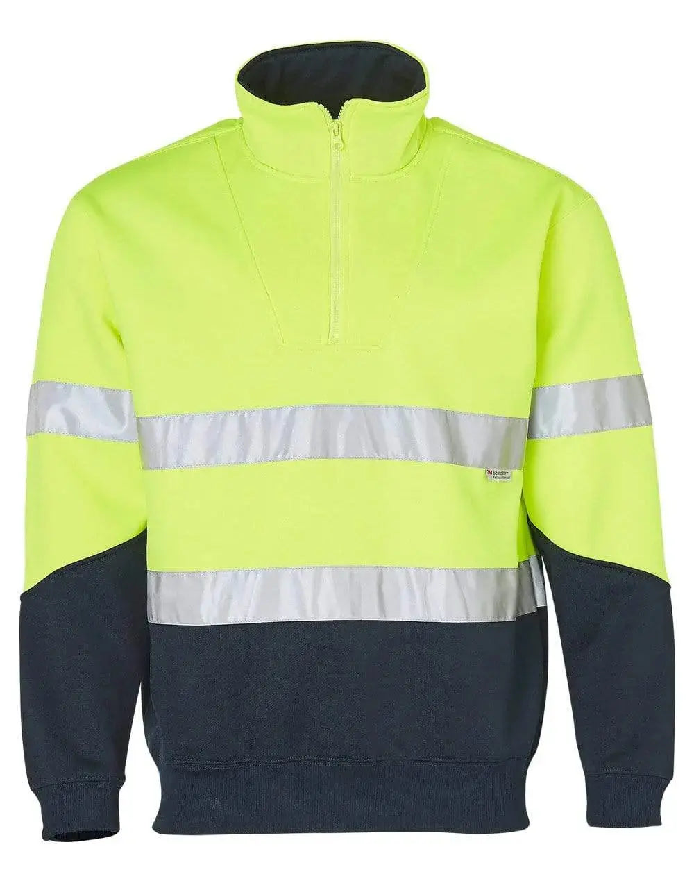 Hi-vis Long Sleeve Fleece Sweat SW14 Metro Workwear.