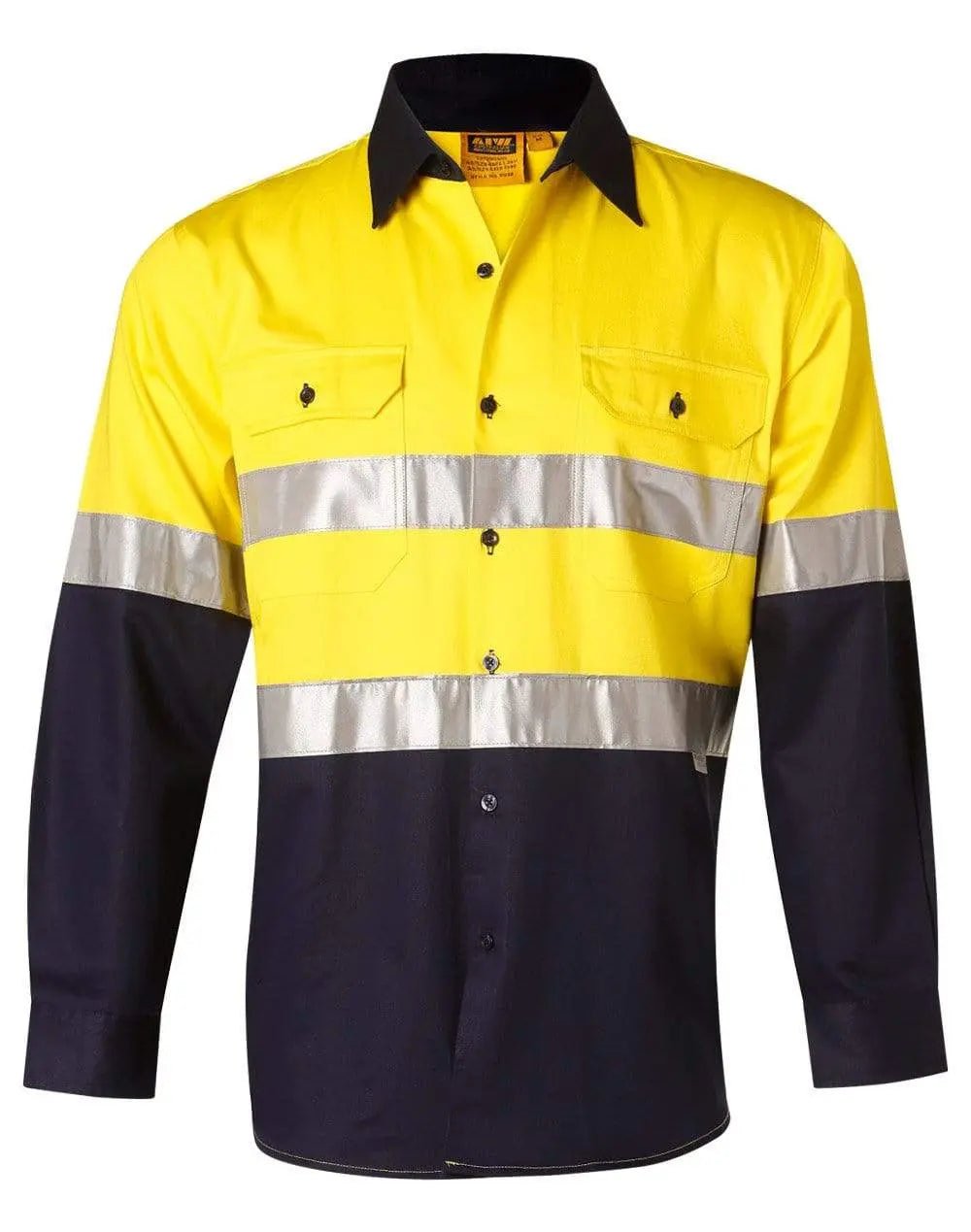 Long Sleeve Safety Shirt SW68 Work Wear Australian Industrial Wear