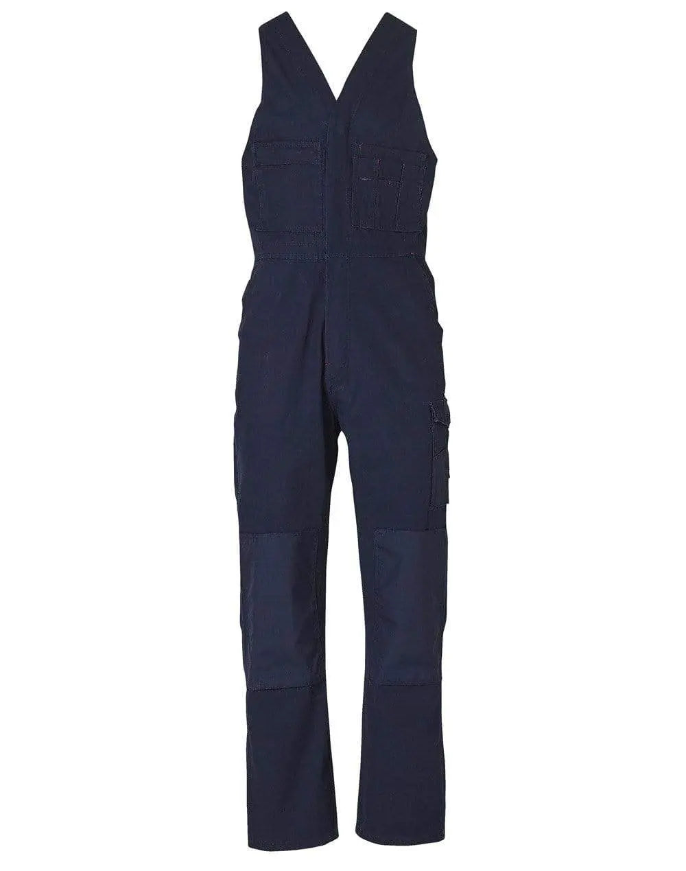 Men's Durable Action Back Overall WA04 Work Wear Australian Industrial Wear 77R Navy