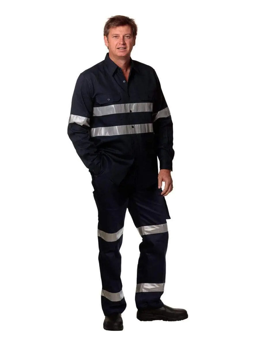 Pre-shrunk Drill Pants With 3m Tapes Regular Size WP07HV - City Workwear
