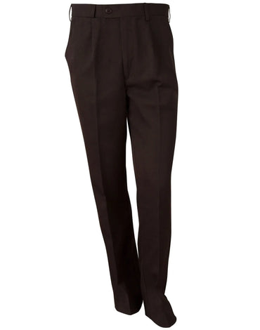 (Regular)permanent Press Pants WP01R Work Wear Australian Industrial Wear 77R Black