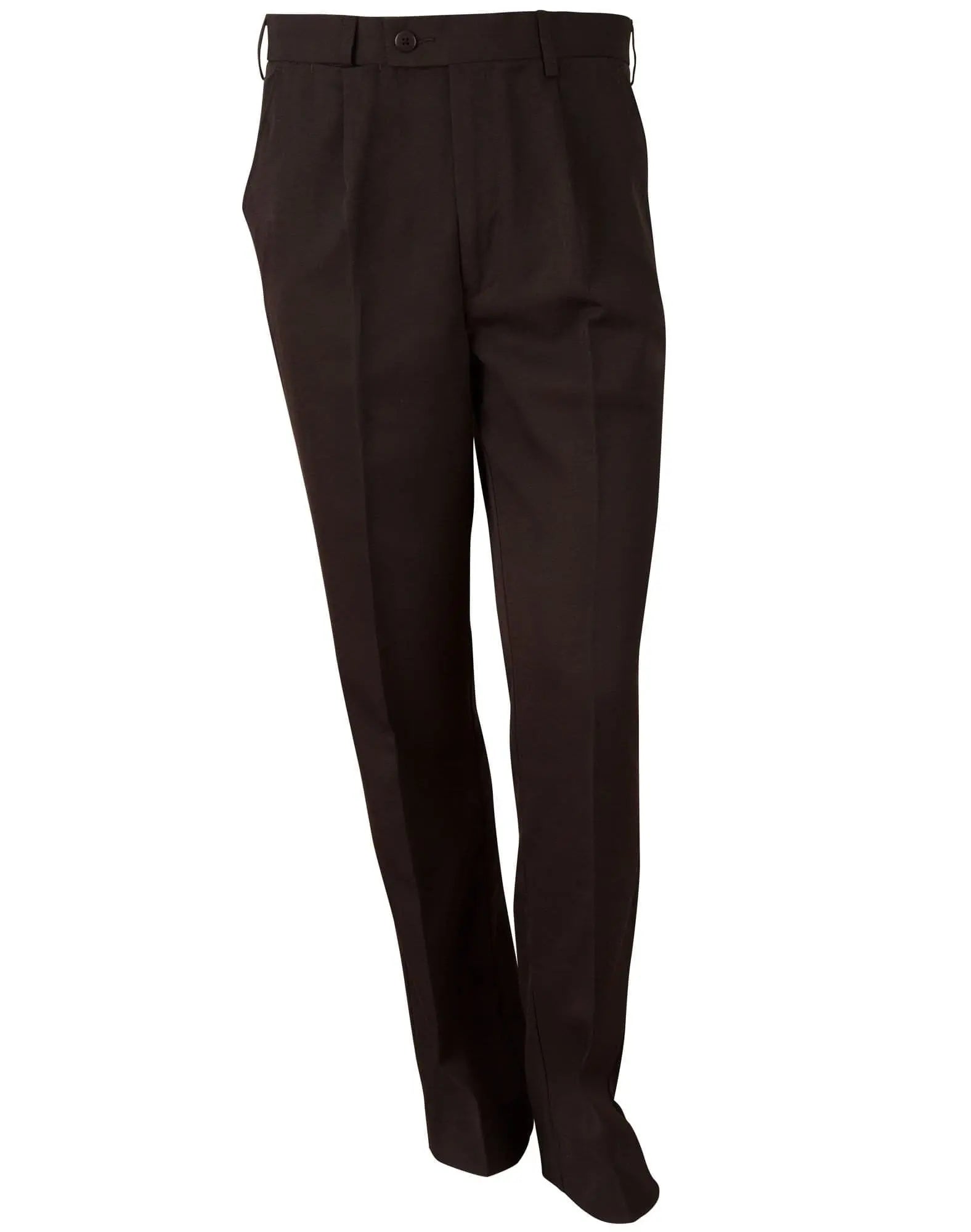 (Stout) Permanent Press Pants WP01S Work Wear Australian Industrial Wear Black 92S
