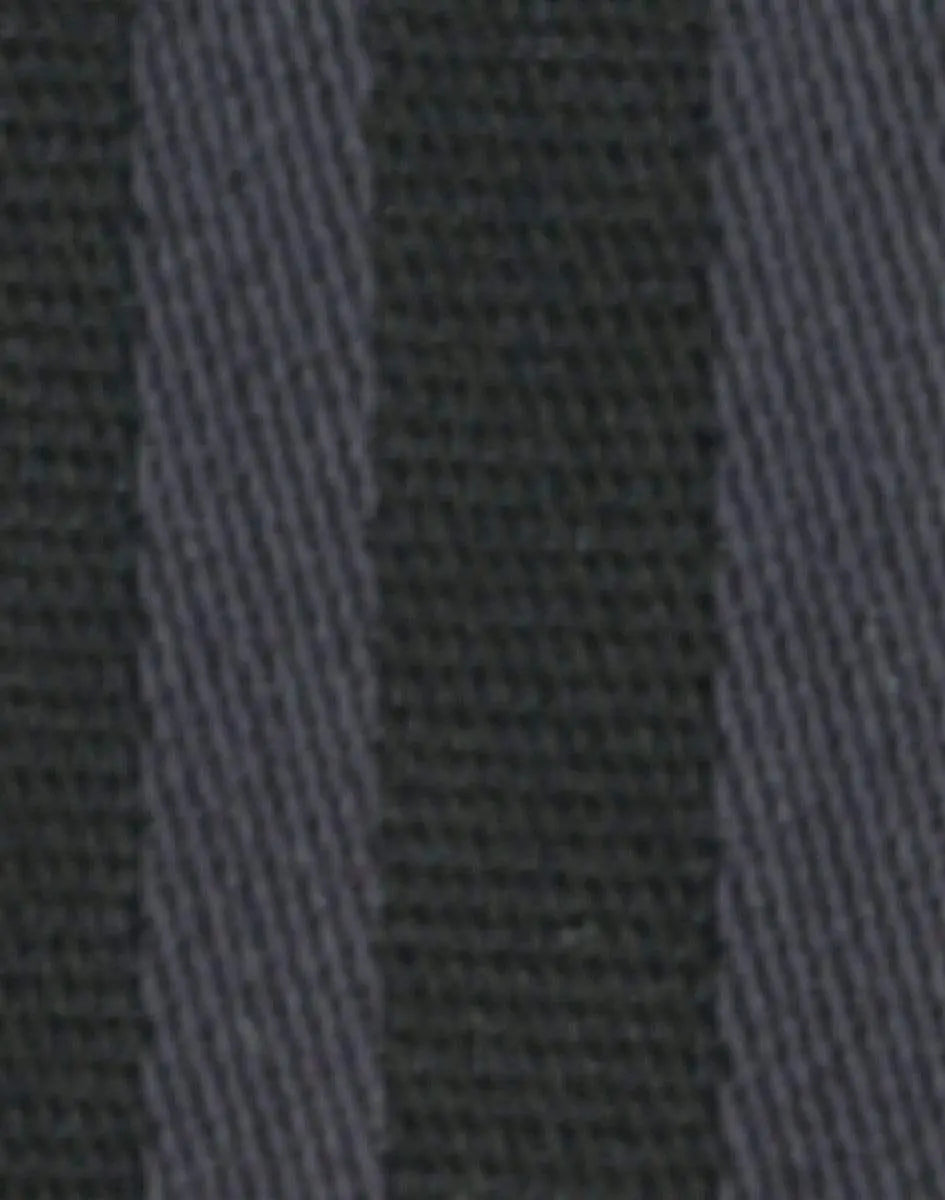 BENCHMARK Men's Dobby Stripe long sleeve shirt M7132 Corporate Wear Benchmark Black/Charcoal 38