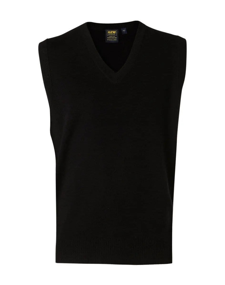 BENCHMARK Men's V-Neck Knit vest WJ02 Corporate Wear Benchmark Navy S