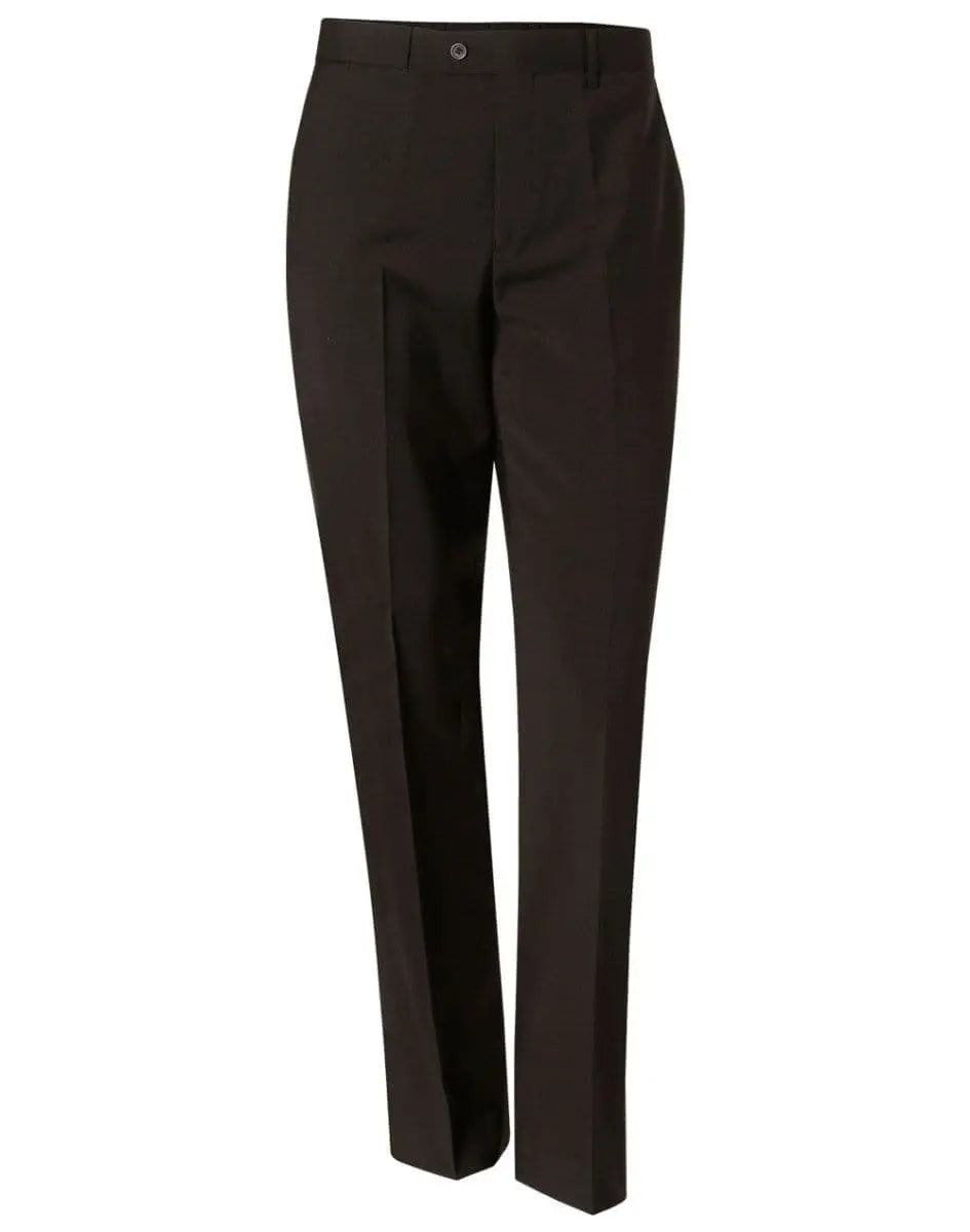 BENCHMARK Men's Wool Blend Stretch Pants M9300 Corporate Wear Benchmark Charcoal 77