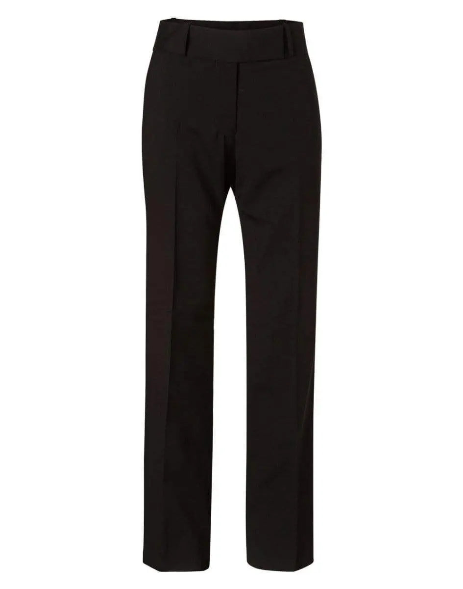 BENCHMARK Women's Wool Blend Stretch Low Rise Pants M9410 Corporate Wear Benchmark Black 6