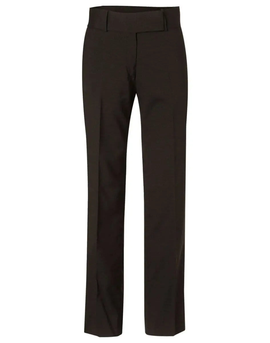 BENCHMARK Women's Wool Blend Stretch Low Rise Pants M9410 Corporate Wear Benchmark Charcoal 6