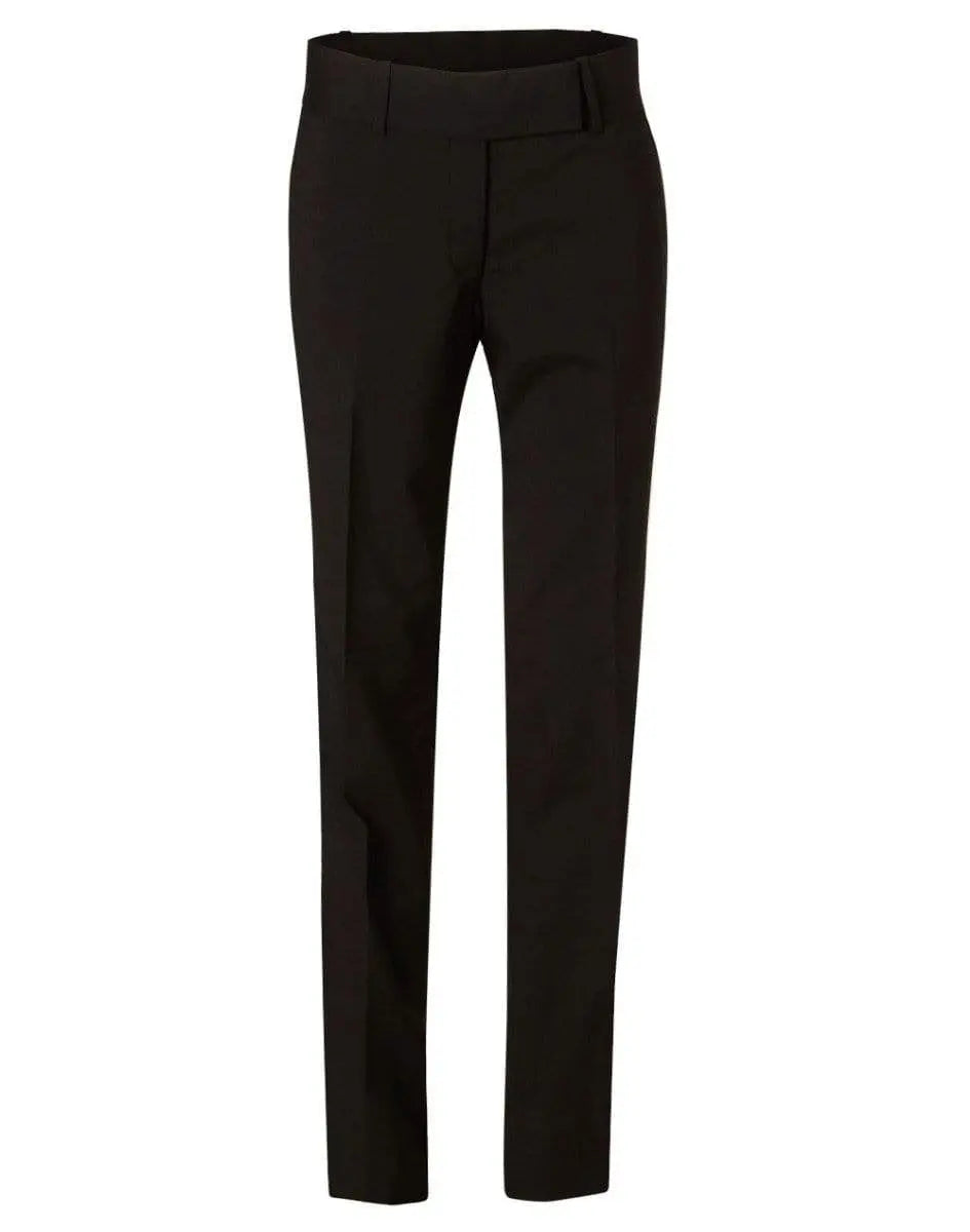 BENCHMARK Women's Wool Blend Stretch Low Rise Pants M9410 Corporate Wear Benchmark Navy 6