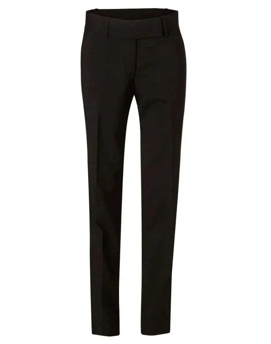 BENCHMARK Women's Wool Blend Stretch Low Rise Pants M9410 Metro Workwear.