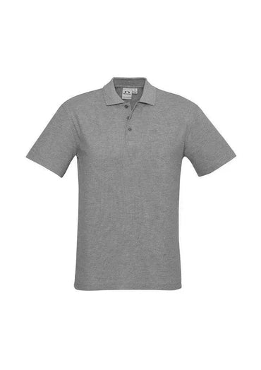 Biz Collection Casual Wear Grey Marle / S Biz Collection Men’s Crew Polo P400MS