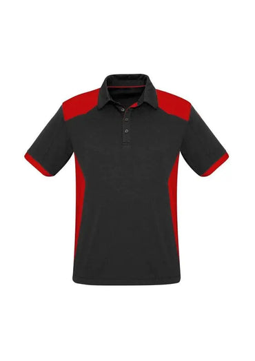 Biz Collection Casual Wear S / Black/Red Biz Collection Rival Mens Polo P705MS
