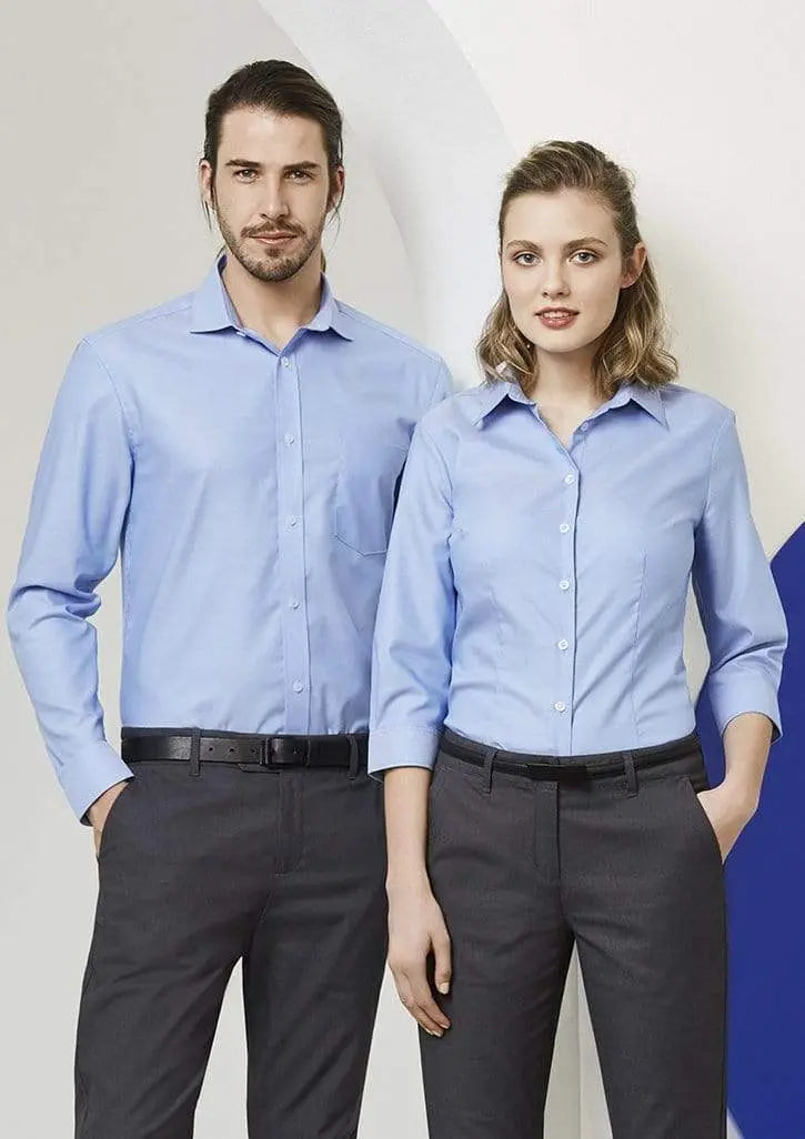 Biz Collection Corporate Wear Blue / 6 Biz Collection Regent Ladies ¾/S S912LT